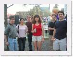 At Princeton Fristfest (same Frist as Senator Bill Frist) * Kevin, Jessica, Carleton Kingsford III, Elena, Dan, and myself * 640 x 480 * (132KB)